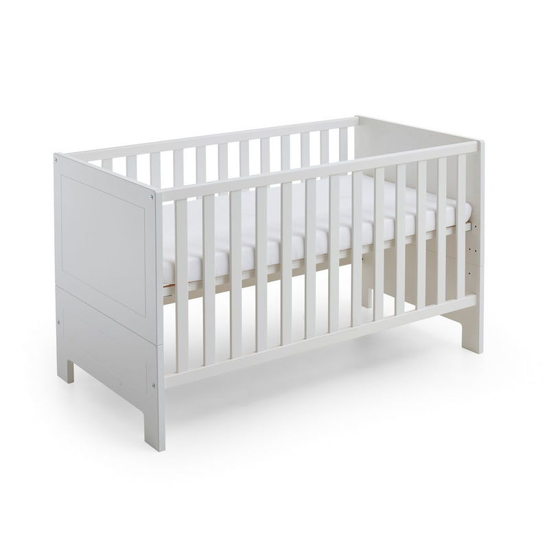 babyonlineshop Arthur Berndt Thilo Kinderzimmer 3-teilig MDF Weiß mit Kantenfräsung Im Verkauf