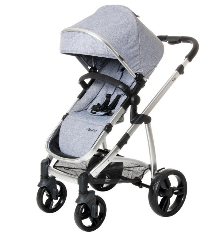 babyonlineshop Osann Joy Kinderwagen Grey Melange Kostenloser Versand