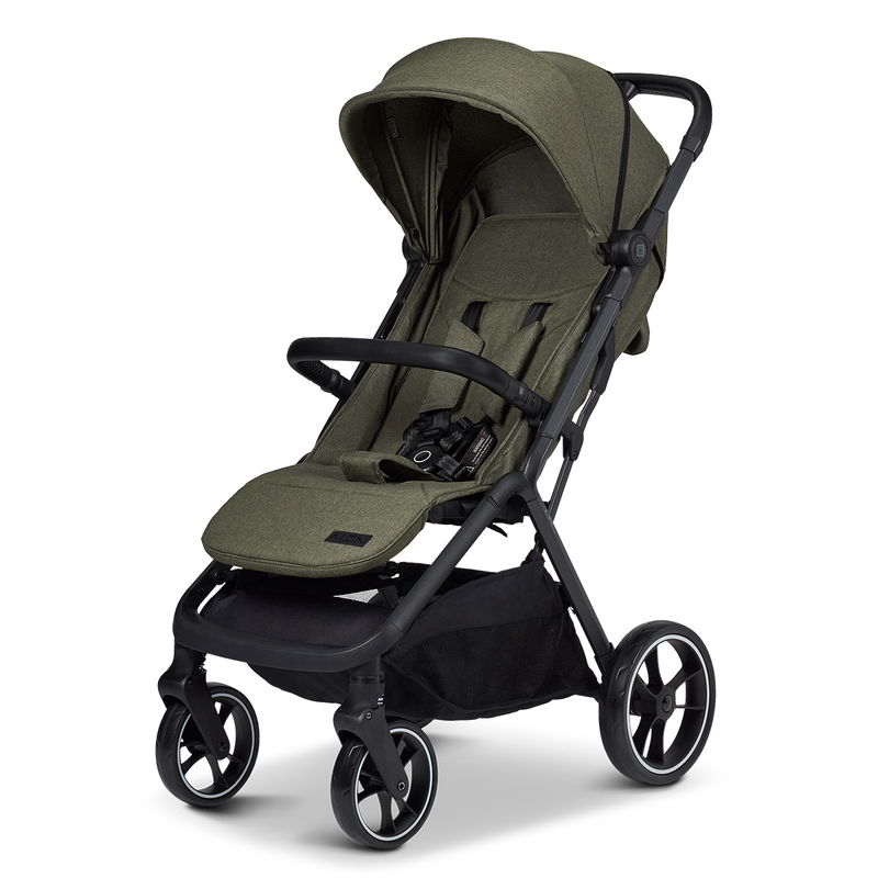 babyonlineshop Moon Buggy Zac - moss / melange Limitierter Zeitrabatt