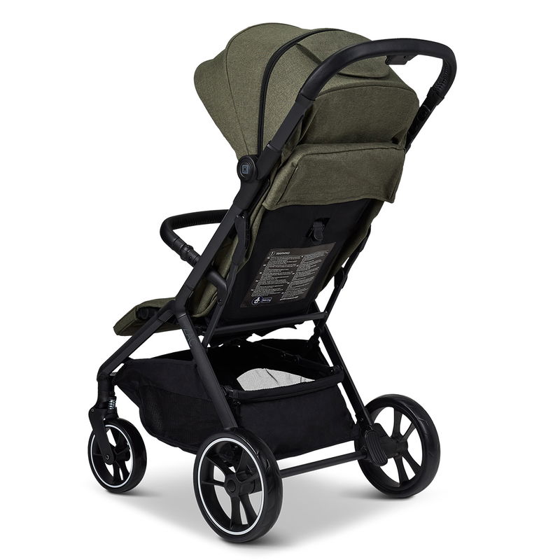 babyonlineshop Moon Buggy Zac - moss / melange Limitierter Zeitrabatt