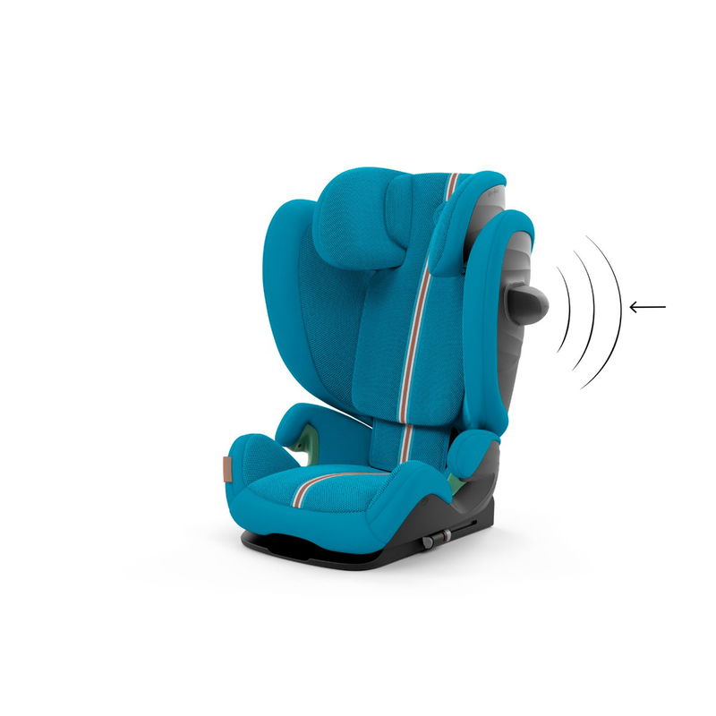 babyonlineshop CYBEX Solution G i-Fix Plus Kindersitz Beach Blue 3 bis 12 Jahre JETZT KAUFEN