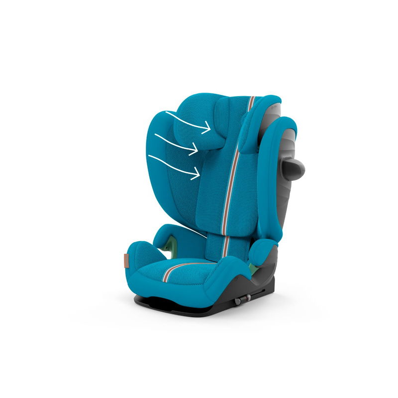 babyonlineshop CYBEX Solution G i-Fix Plus Kindersitz Beach Blue 3 bis 12 Jahre JETZT KAUFEN
