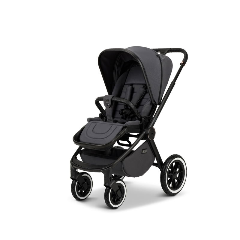 babyonlineshop Moon Resea Plus Kinderwagen-Bundle anthrazit/black matt zollfrei