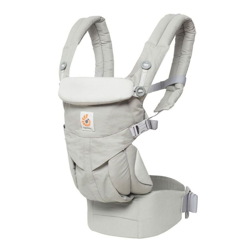 babyonlineshop Ergobaby Omni 360 Babytrage Pearl Grey Begrenztes Angebot