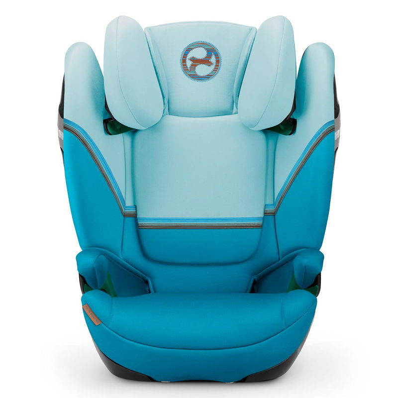 babyonlineshop CYBEX Solution S2 i-Fix Kindersitz Beach Blue 3 bis 12 Jahre Jubiläumsangebot