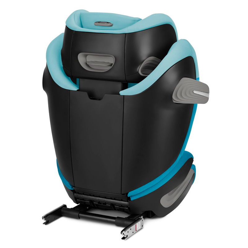 babyonlineshop CYBEX Solution S2 i-Fix Kindersitz Beach Blue 3 bis 12 Jahre Jubiläumsangebot
