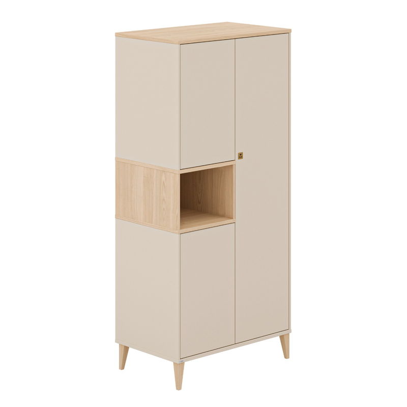 babyonlineshop Paidi Mila & Ben Kinderzimmer 3-türig Cashmere-Beige / Scandinavian-Wood Neuheiten