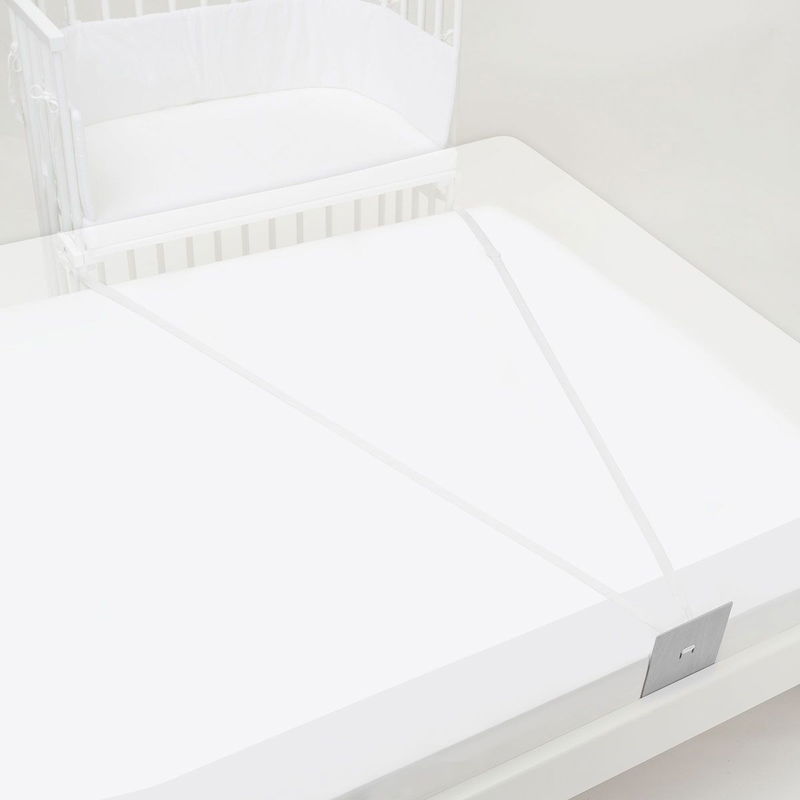 babyonlineshop Babybay Boxspring Beistellbett weiß lackiert Stillbett Bestseller