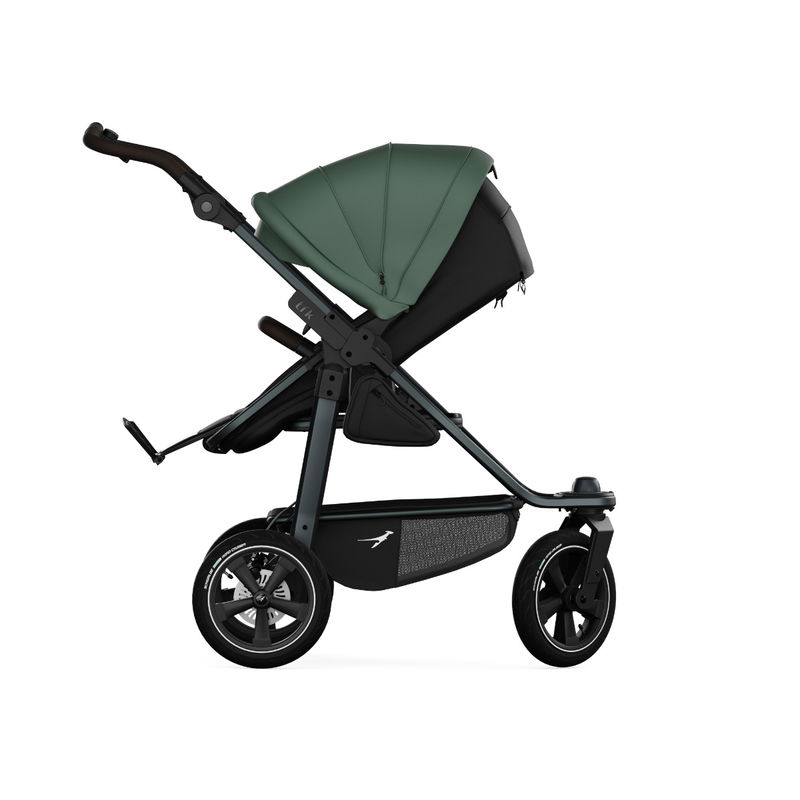 babyonlineshop tfk mono3 Sportwagen olive mit Luftrad-Set Günstiger Verkauf