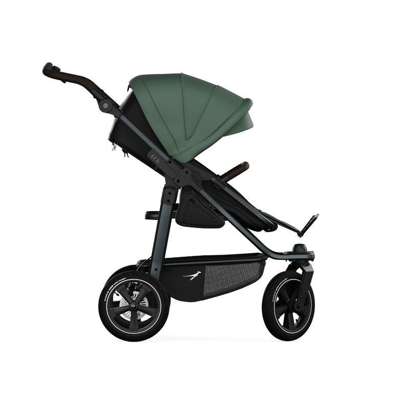 babyonlineshop tfk mono3 Sportwagen olive mit Luftrad-Set Günstiger Verkauf
