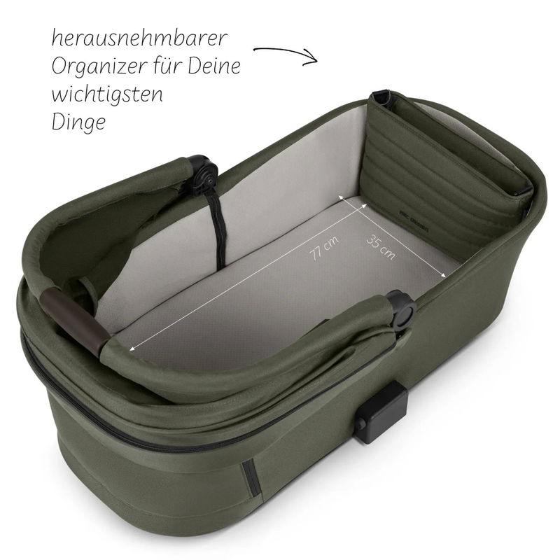 babyonlineshop ABC Design Salsa 5 Air Kombikinderwagen Avocado Fabrikverkauf