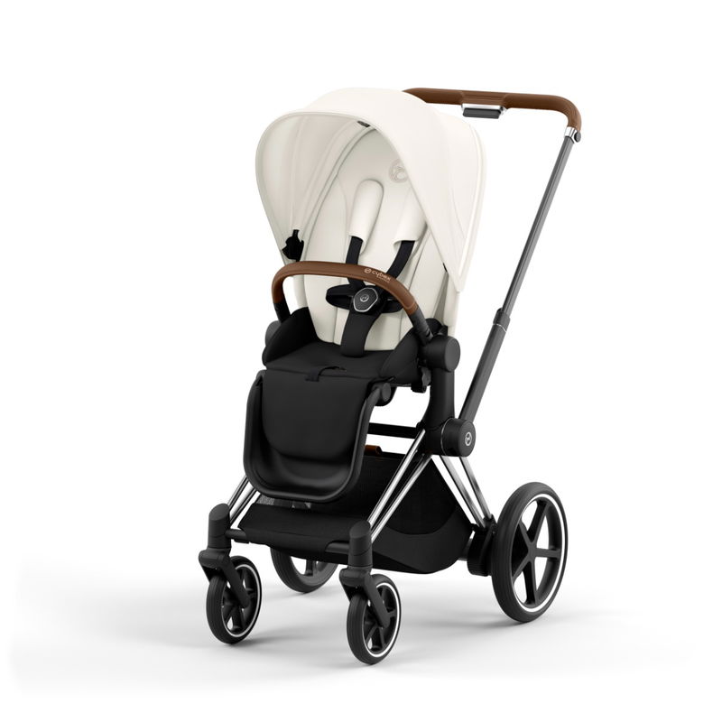 babyonlineshop CYBEX e-PRIAM Sportwagen Off White Gestell wählbar New Generation Exklusivangebot