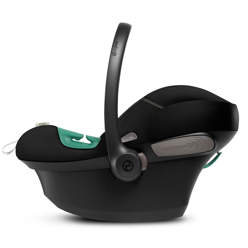 babyonlineshop CYBEX Aton S2 i-Size Babyschale Moon Black bis 13 kg Vierteljährliche Förderung