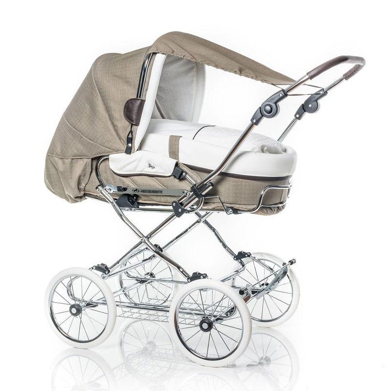 babyonlineshop HESBA Sonnensegel im Uni-Außenstoff 50% Rabatt mit kostenlosem Versand
