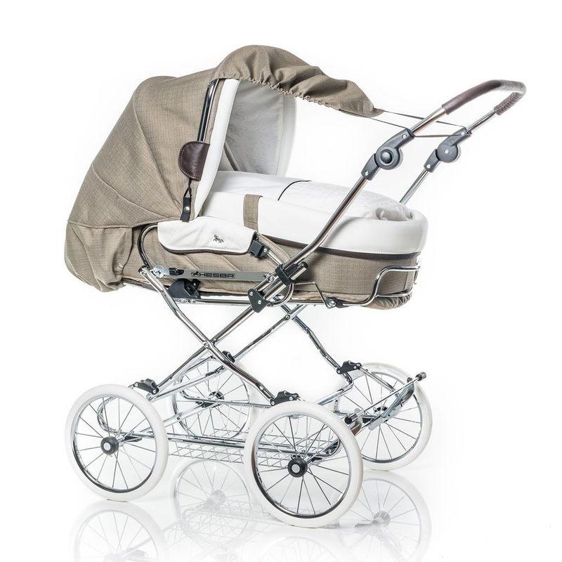 babyonlineshop HESBA Sonnensegel im Uni-Außenstoff 50% Rabatt mit kostenlosem Versand