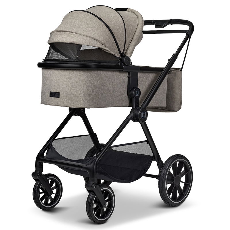 babyonlineshop Moon Clicc Kinderwagen - mud / melange Im Verkauf