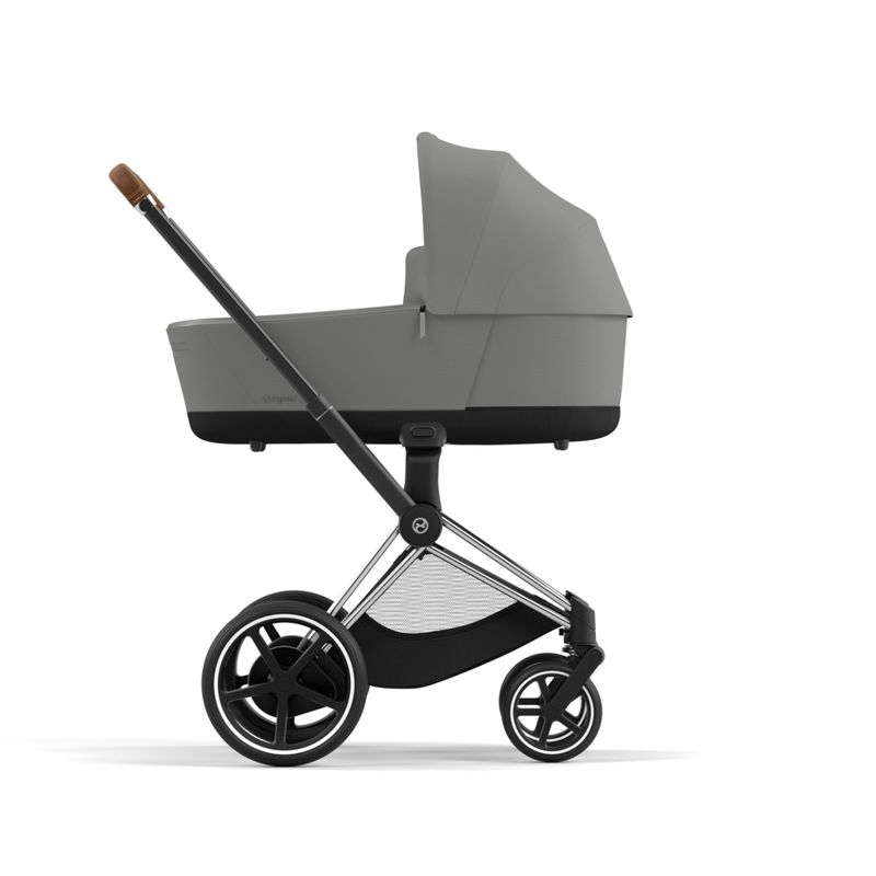 babyonlineshop CYBEX e-PRIAM Kinderwagen Mirage Grey Gestell wählbar New Generation zollfrei